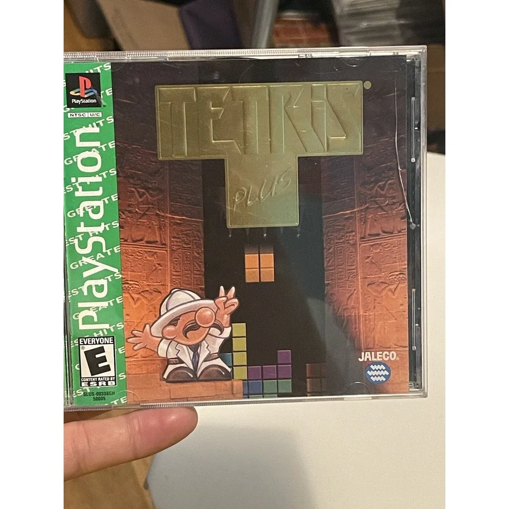 Tetris Plus (Sony‎ PlayStation 1, 1996) PS1 Greatest Hits Gold Label